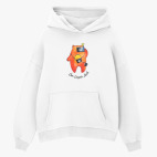 Толстовка худи оверсайз