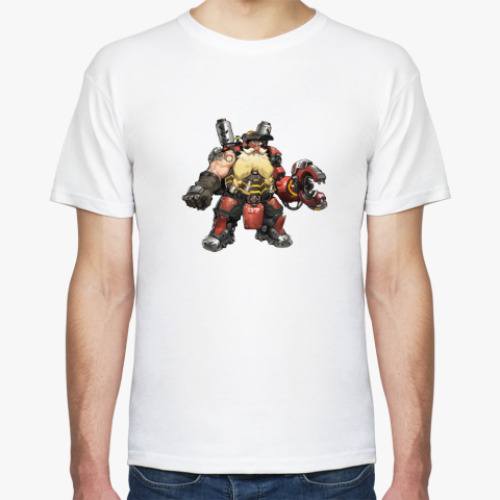 Футболка с принтом Overwatch