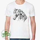 Мужская футболка органик