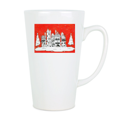 Чашка Латте Рождественское настроение