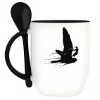 Кружка с ложкой