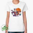 Женская футболка органик