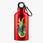 Металлическая бутылка 400 мл UV-DTF