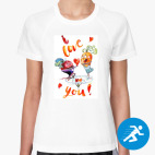 Женская спортивная футболка