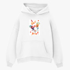 Толстовка худи оверсайз