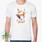 Мужская футболка органик