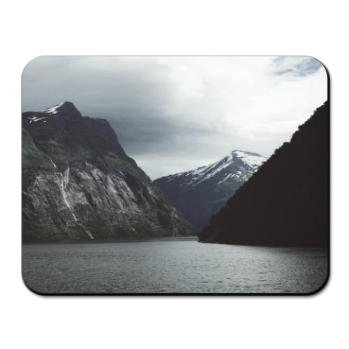 Коврик для мыши с принтом Люсефьорд