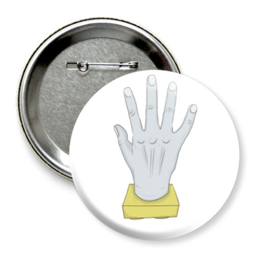 Значок 75мм с принтом Шигараки аниме Моя геройская академия