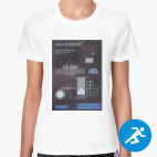 Женская спортивная футболка