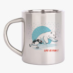 Кружка металлическая