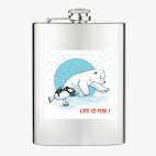 Фляжка стальная