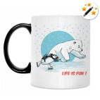 Кружка-хамелеон