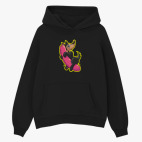 Толстовка худи оверсайз