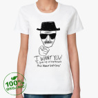 Женская футболка органик