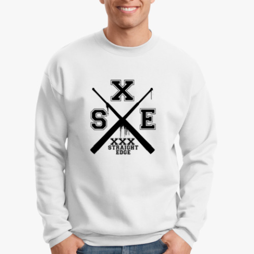 Свитшот с принтом SXE