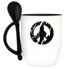 Кружка с ложкой