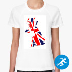 Женская спортивная футболка