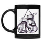 Кружка цветная UV-DTF