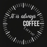 It is always coffee time