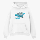 Толстовка худи оверсайз