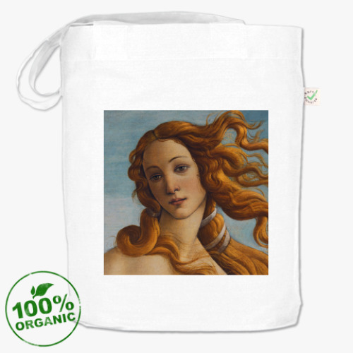 Сумка шоппер с принтом  Венера Боттичелли