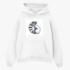 Толстовка худи оверсайз