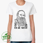 Женская футболка органик