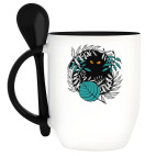 Кружка с ложкой