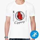 Мужская спортивная футболка