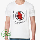 Мужская футболка органик