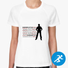Женская спортивная футболка