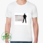 Мужская футболка органик