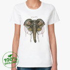 Женская футболка органик