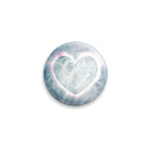 Значок 25 мм  Ice Fire Heart