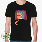 Мужская футболка органик