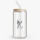 Банка с бамбуковой крышкой