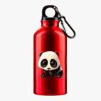 Металлическая бутылка 400 мл UV-DTF