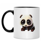 Кружка двухцветная