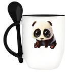 Кружка с ложкой