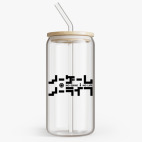 Банка с бамбуковой крышкой