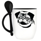 Кружка с ложкой