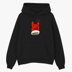 Толстовка худи оверсайз