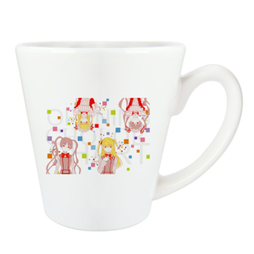 Чашка Латте с принтом MariaHolic