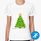 Женская спортивная футболка