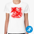 Женская спортивная футболка