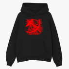 Толстовка худи оверсайз