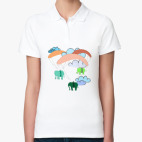 Женская рубашка поло