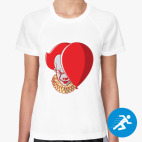 Женская спортивная футболка