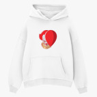 Толстовка худи оверсайз