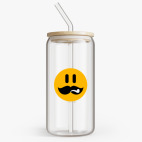 Банка с бамбуковой крышкой